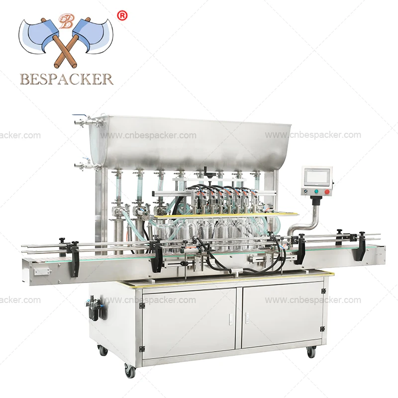 Автоматическая машина для наполнения пастой Bespacker, высокая скорость, 8 головок