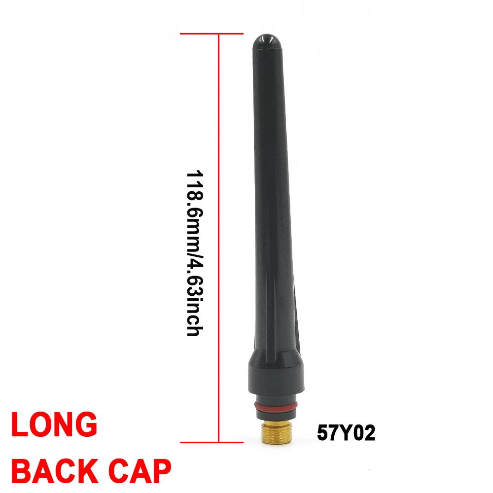 TIG Welding Torch  Argon Consumable  #6 Alumina Nozzle 1.0/1.6/2.4/3.2mm Tungsten Tig Collet Body Long Cap For WP17 WP18 WP26