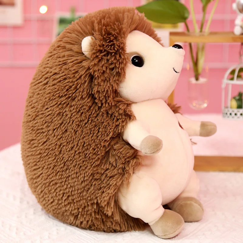 Cute Soft Hedgehog Animal Doll Stuffed Plush Toy Children Kid Home Gifts Cute Lovely Pp Cotton Gifts