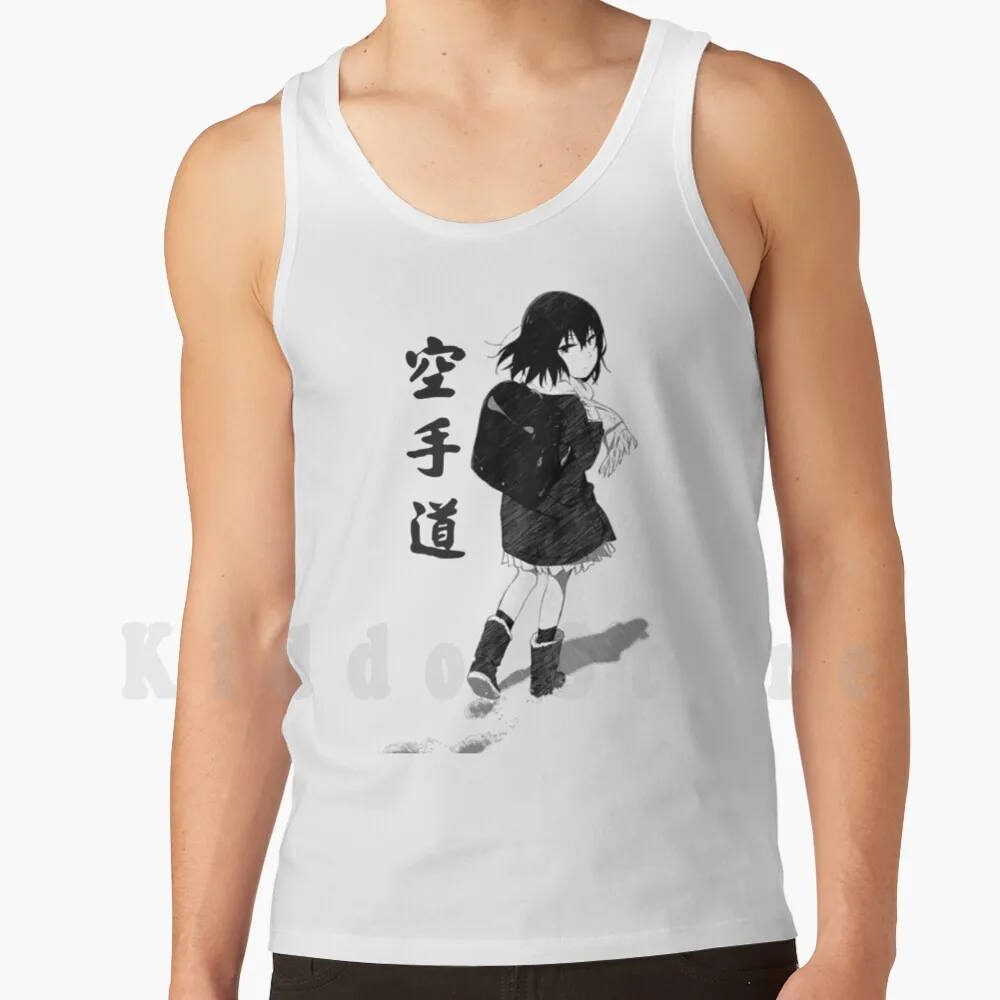 Erased : Kayo Fanart ! Tank Tops Vest 100% Cotton Erased Anime Manga Netflix Boku Dake Ga Inai Mach Satoru Animation