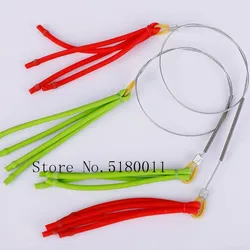 2pcs Semi-automatic Slingshot Upgrade Natural Latex Elastic Line 3060 Strong Rubber Elastic Line 40 Burst Rubber Band