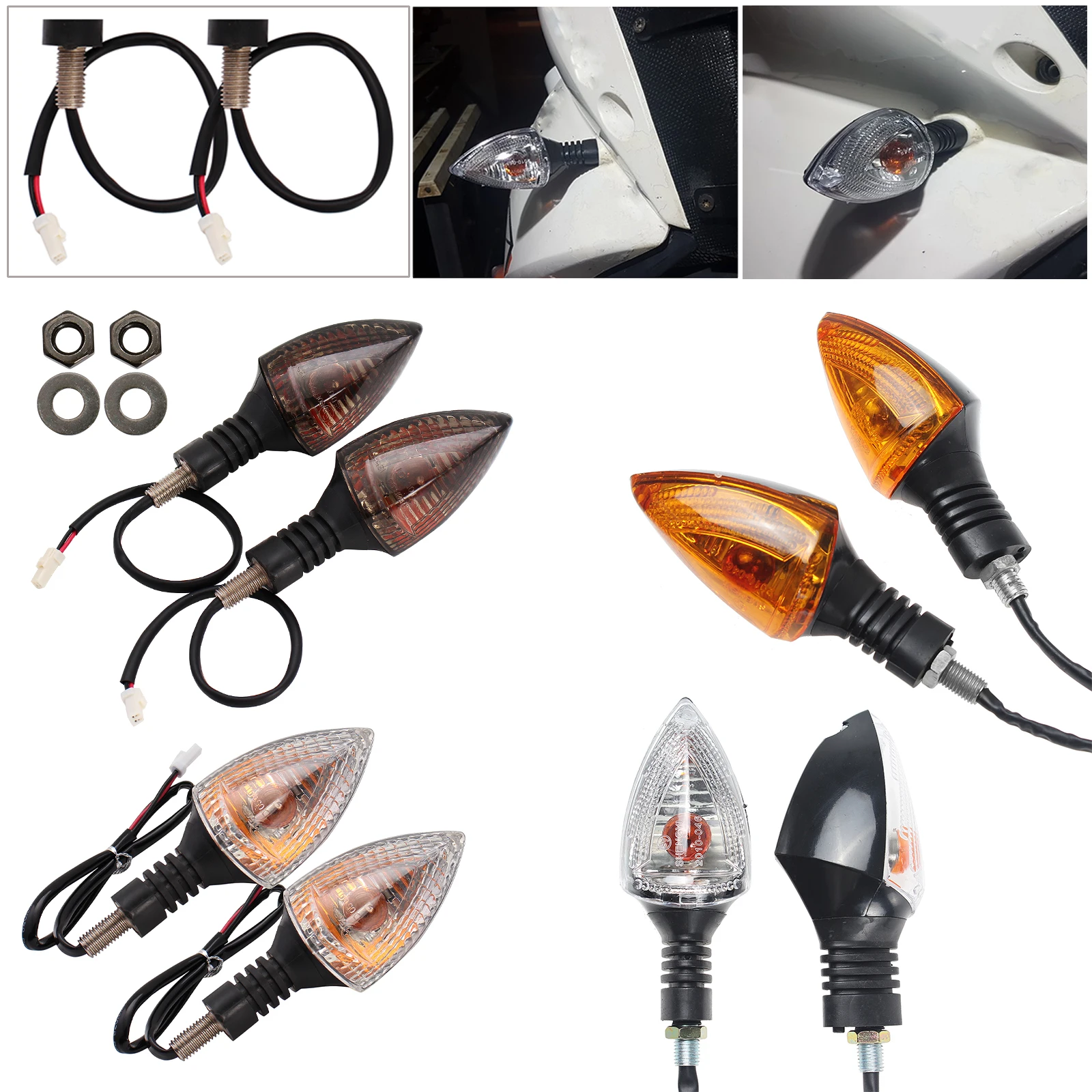 

Turn Signal Light Indicator Lights Blinkers For KTM 990 SUPER Duke R 2007-2012 690 ENDURO R 2009-2015 DUKE R 2010-2014 Motorcyc