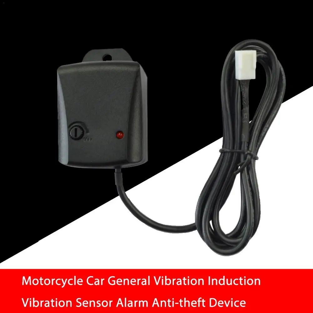 Motorcycle Car General Vibration Induction Sensor Alarm Anti-theft Device Keyless System Auto Remote Central Kit Locking