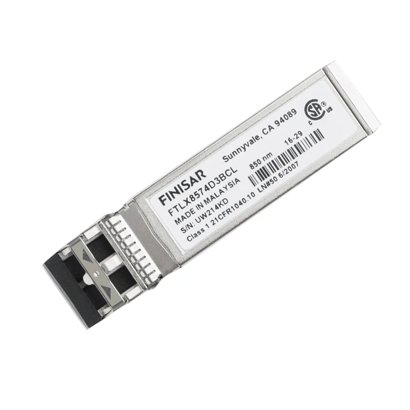 Мультимодовый трансивер FINISAR FTLX8574D3BCL 10G-SR/SW 850NM 400M LC 10 Gigabit, модуль SFP +