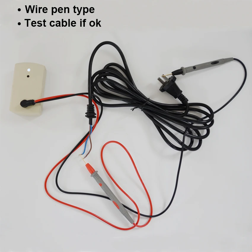 TOYOBER 9V Buzzer Tester Testing Electric Wire Cable PCB Wire Cable Switch Products On-Off Tester with Wire pen Crocodie Clip