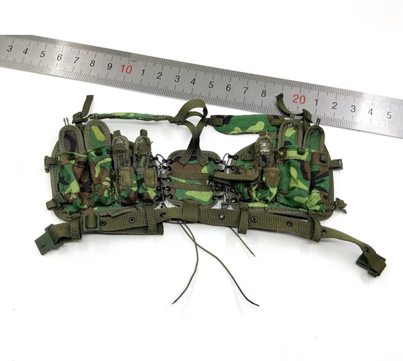 

For Sale 1/6th FLAGSET 73027 The Spirit of the Army Soldier Combat Chest Hang Bag Tools Model For Mostly 12inch Doll Soldier