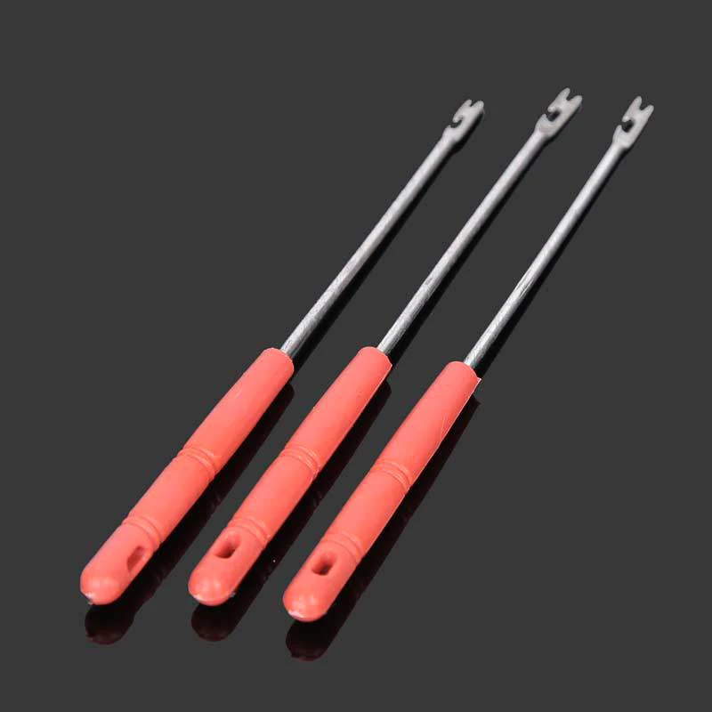 15CM Decoupling Device Fishes Take Off The Hooks Lures Lines Device Abstract Fishing Tackle Hook Metal Steel Hook Remover Tools