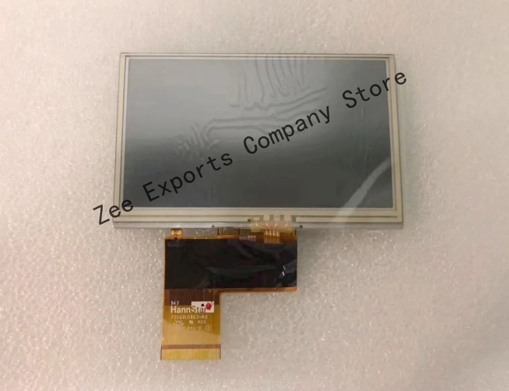 Hannstar-pantalla LCD Original de 4,3 pulgadas, HSD043I9W1-A00 HSD043I9W1 A00 WLED, 100% probado, con Panel táctil