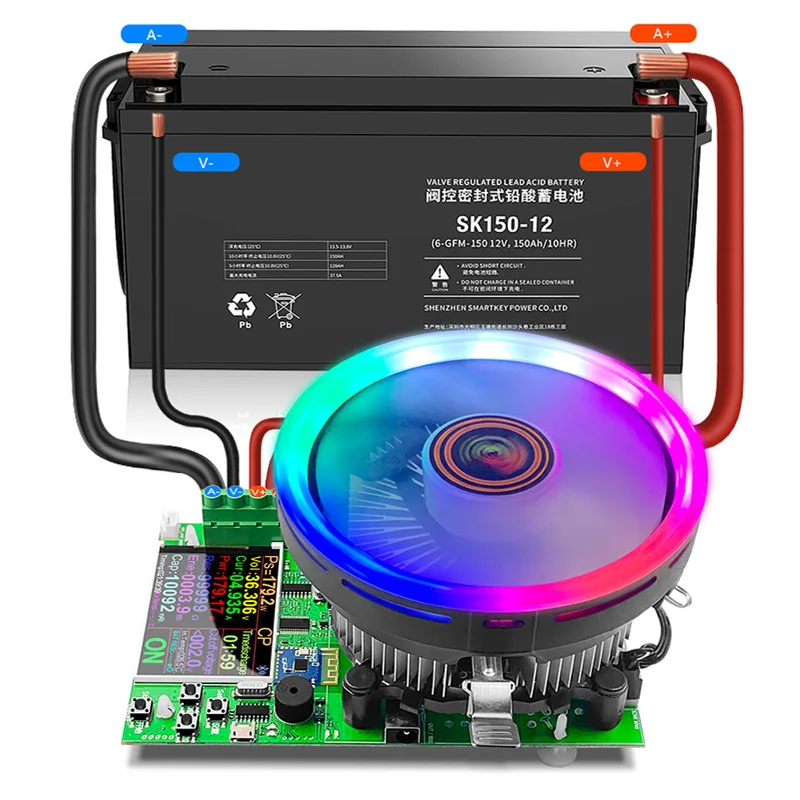 2.4 "4-przewodowy tester DC USB obciążenie elektroniczne 18650 Monitor pojemności baterii rozładowanie ładowanie Power Bank miernik sprawdzanie zasilania aplikacja