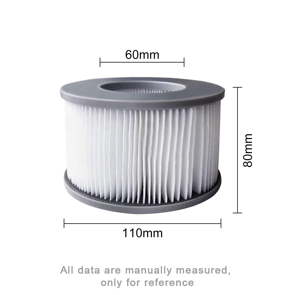 2-6pcs Swimming Pool Filter for MSPA,Toskana,Camaro,Alpine,Silver Cloud,Tekapo,Mono,Reve,Bliss,Baikal,Lite Nest,Starry Aurora