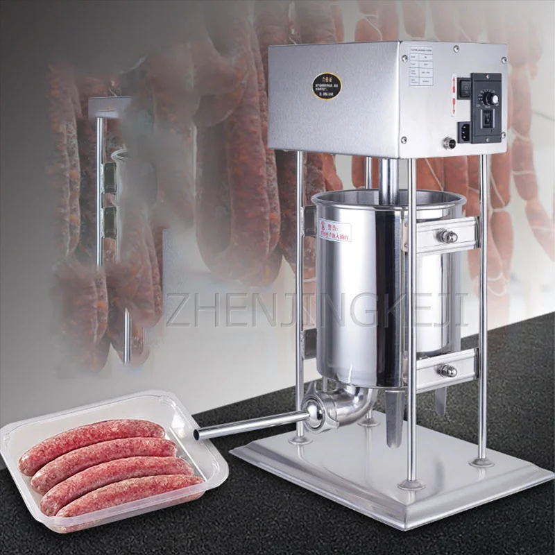 

Commercial Enema Machine Vertical Electric Stainless Steel Large Meat Processing Plant Sausage Stuffing Equipment Sausage Filler