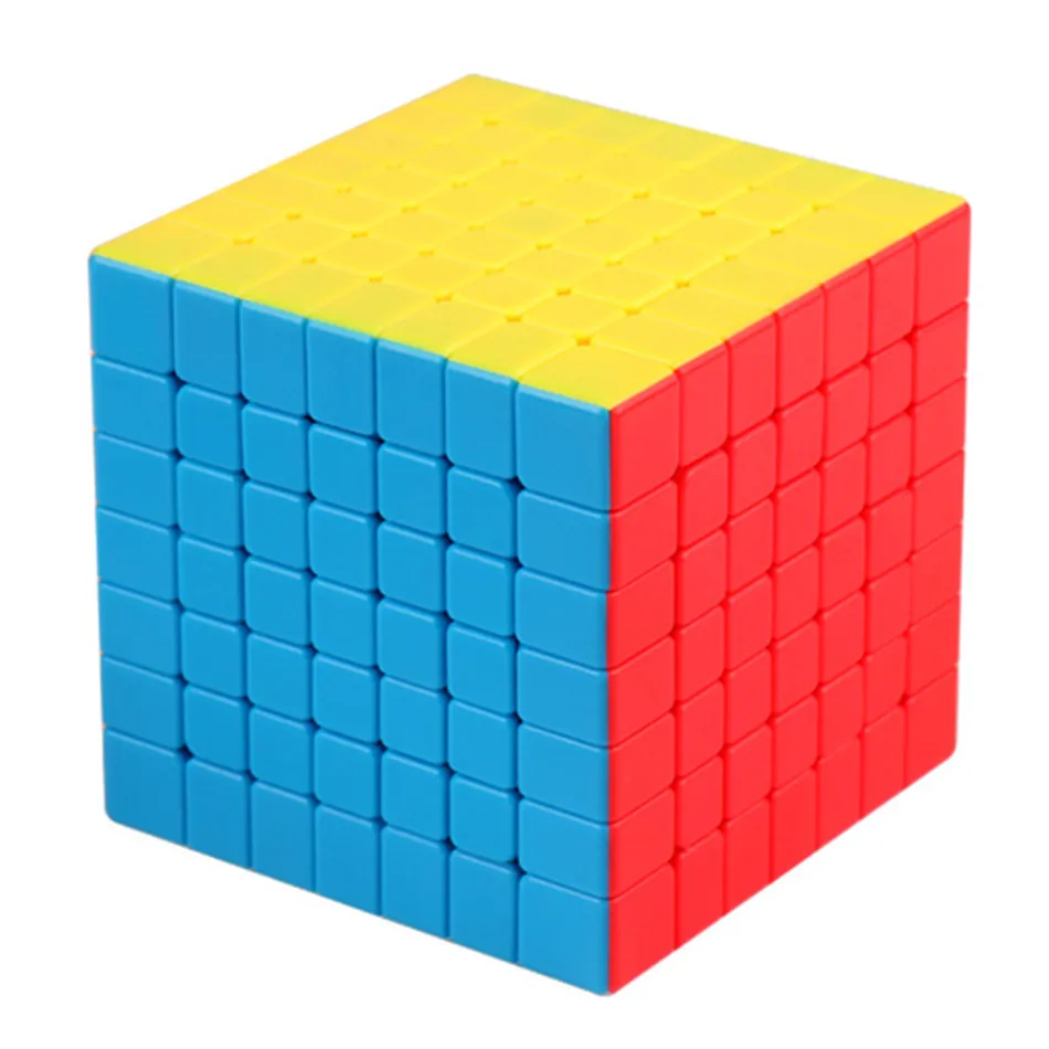 Moyu 7x7 CUBE Klassenzimmer Meilong 7x7x7 Zauberwürfel 7 Schichten Cube Sieben Schicht Schwarz cube Puzzle Spielzeug Für Kinder Kinder Geschenk Spielzeug