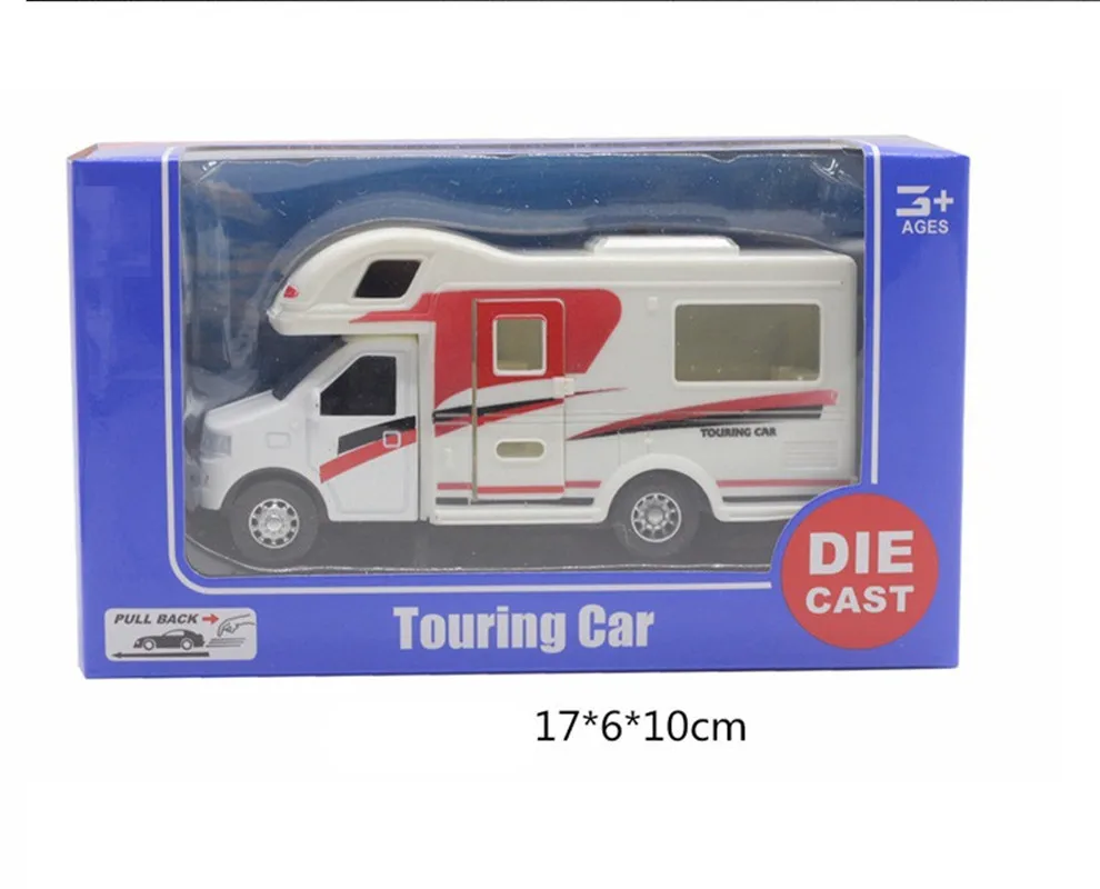 1:36 alloy pull back touring car model,high-simulation original package caravan gift,small car toy,free shipping