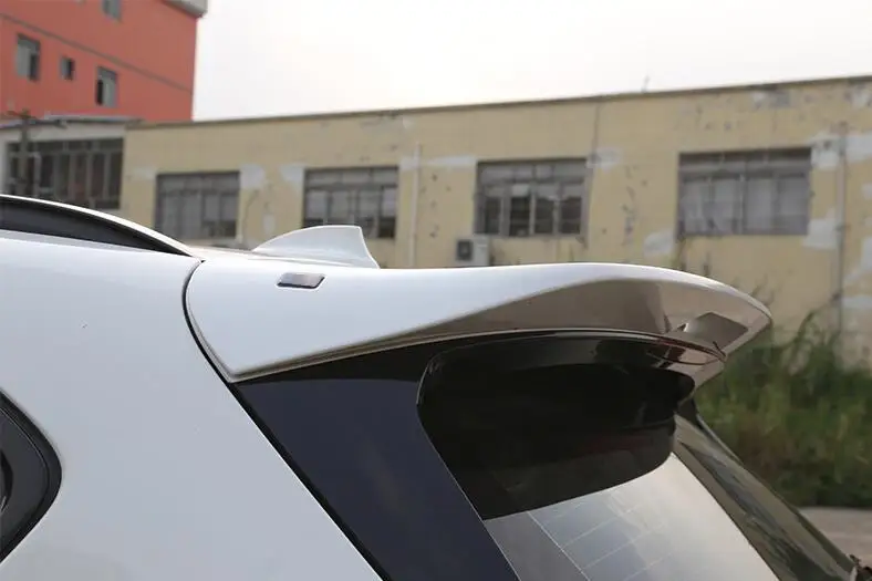For BMW X1 F48 Spoiler 2017-2019 BMW 1 series hatchback ABS Material Car Rear Wing Primer Color Rear Spoiler For BMW X1 Spoiler