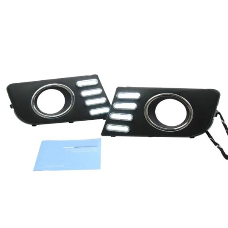 Exterior Auto Lights Led Fog Lamps Fit For VW Amarok 2014-2016 Fog Lights 2017-2021 Lef Drl Fog Lamps