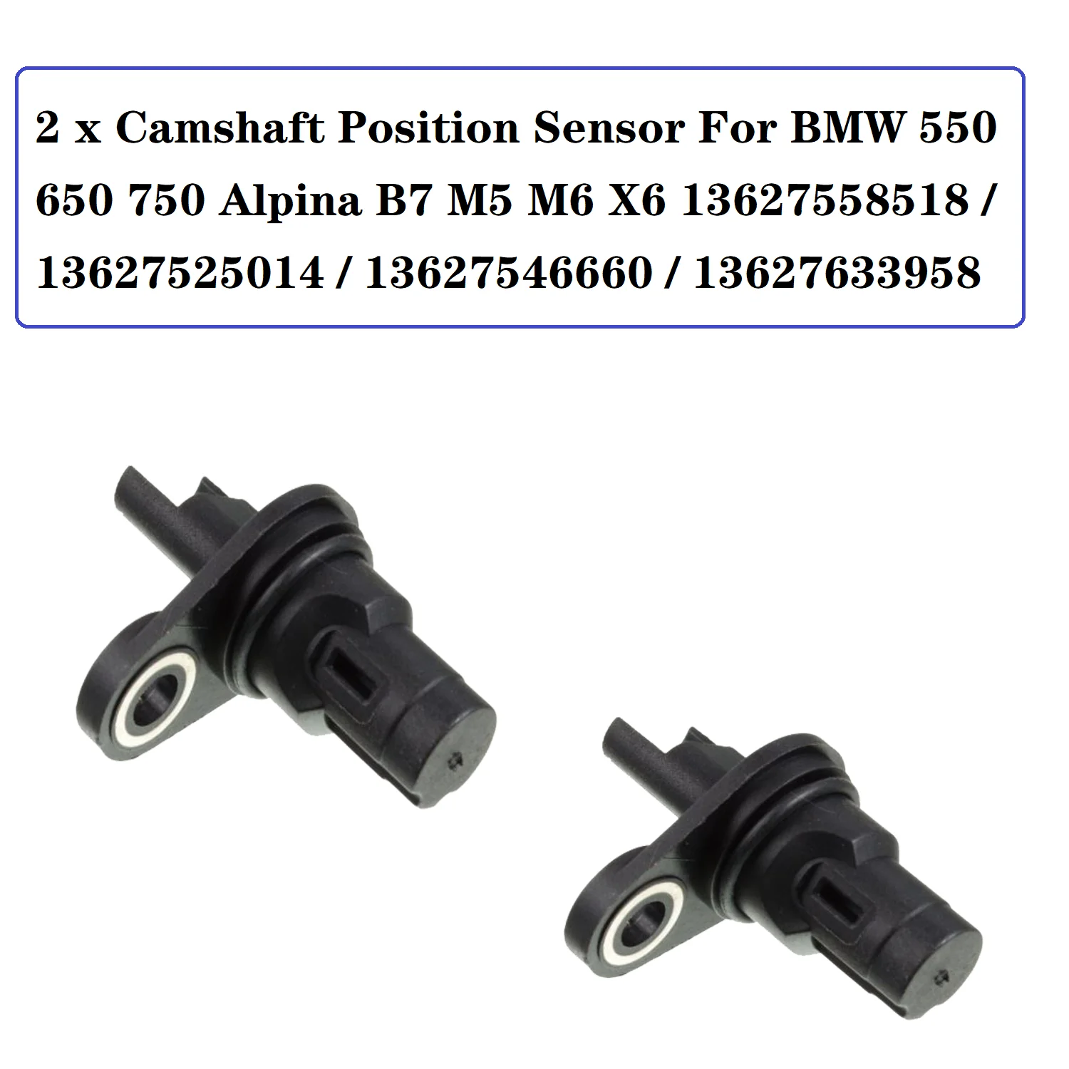 13627525015 Engine Crankshaft Camshaft Position Sensor for BMW E90 E92 E60 E61 13627558518 13627525014 13627546660 13627633958