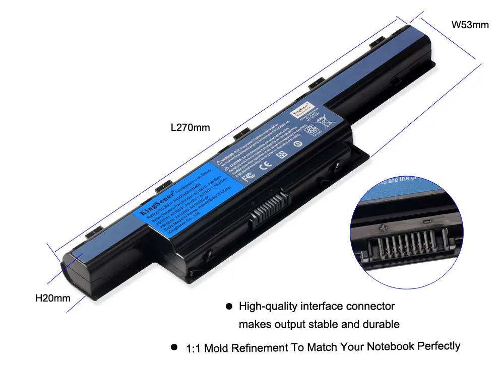 KingSener AS10D31 Laptop Battery For Acer 5742 4551G 4741G 5560G 5741G 5742G 5750G 7750G 7760G AS10D51 AS10D71 AS10D81 AS10D73
