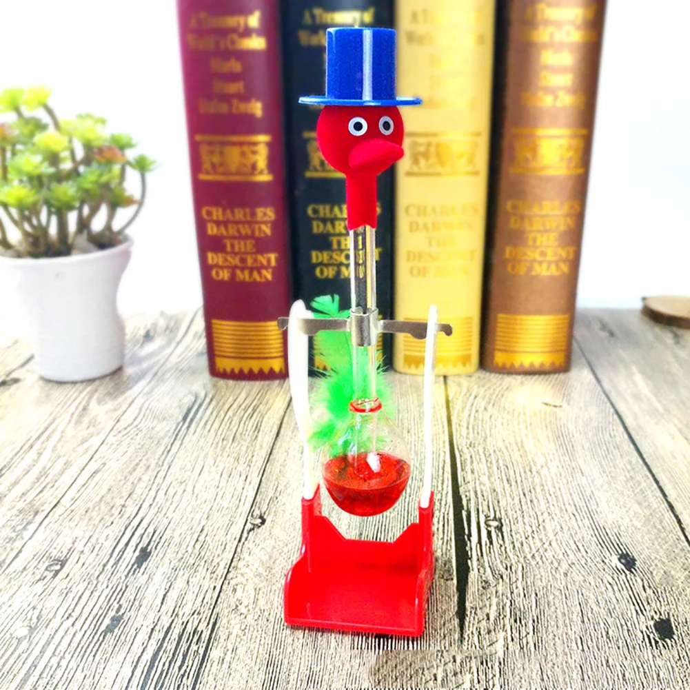 Gifts Desk Liquid Educational Non-Stop Toy Interactive Funny Kids Drinking Bird Duck Dipping Perpetual Motion Lucky