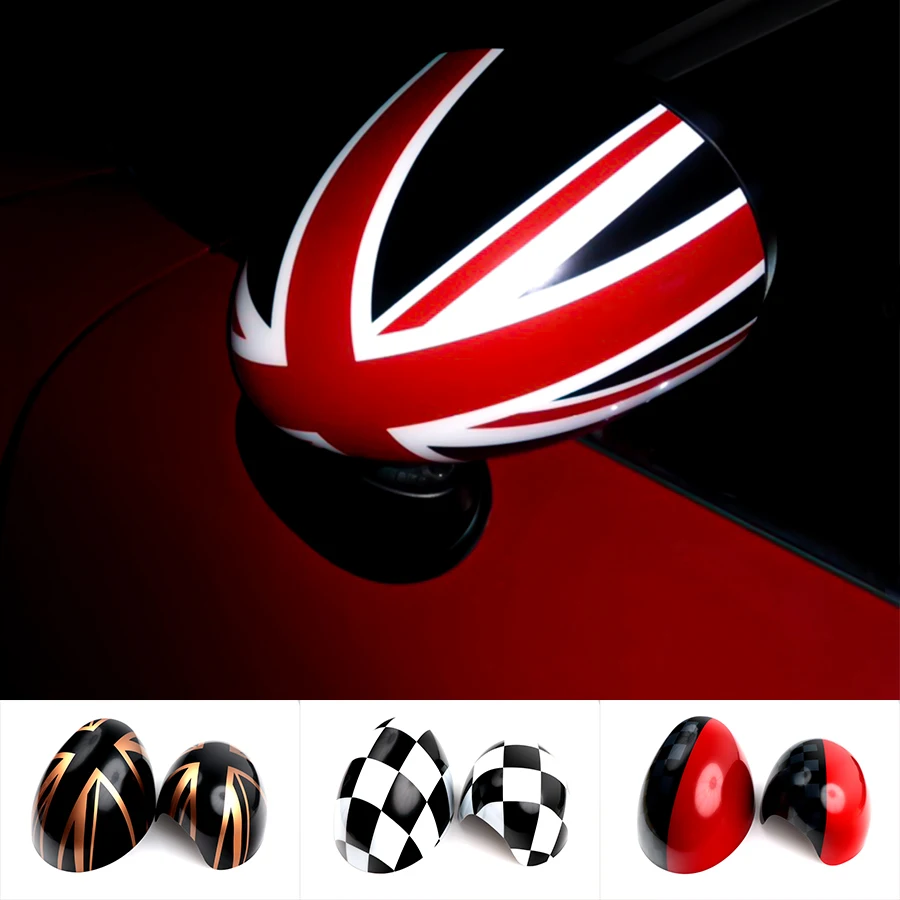 

Union Jack Outside Rear View Mirror Covers Stickers For Mini Cooper One S JCW F54 F55 F56 F57 F60 Before July 2019 Accessories