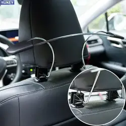 Car Clothes Coat Hangers Back Seat Headrest Cloth Hanger Organiser Holder Storage For Audi A3 A4 Opel Corsa Kia Rio Focus 2 3