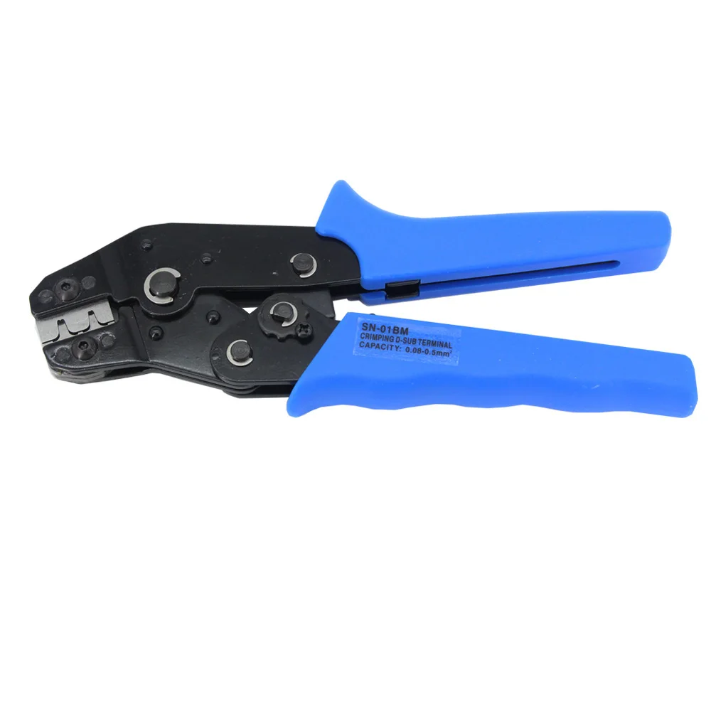 Wire crimping pliers SN-01BM Terminal clamp pliers 28-20AWG Wire cutting mould crimping tool crimping plier 0.08-0.5mm2