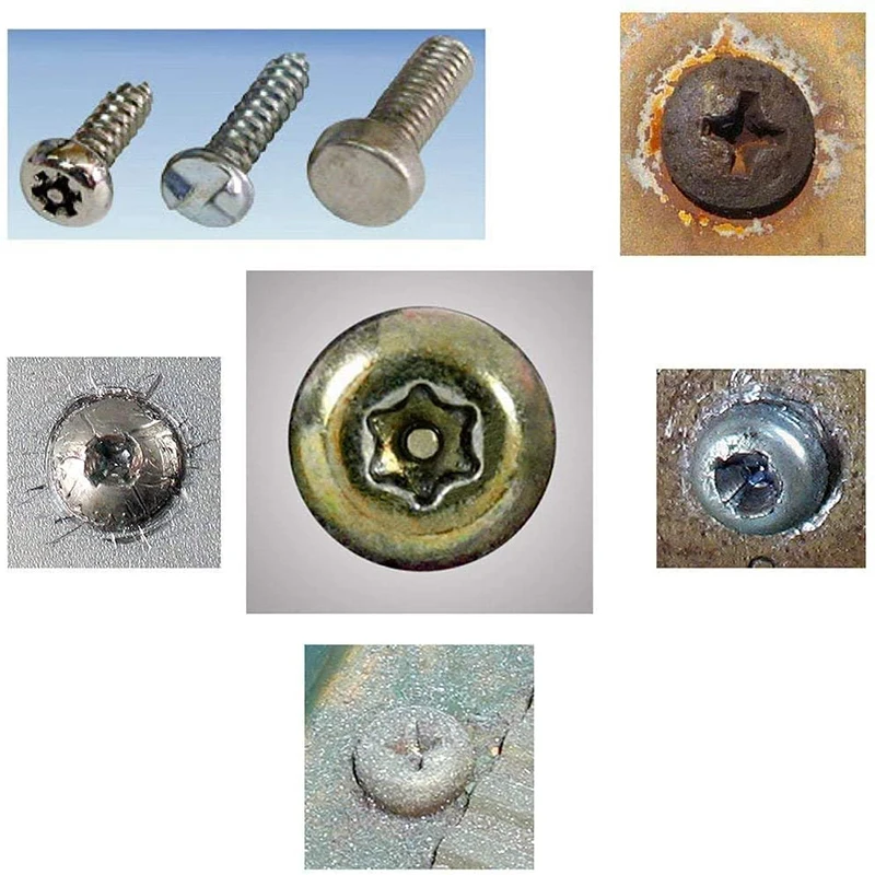 Screw Removal / Extractor Gripping Pliers  With Unique Non-Slip Jaws For Quickly Extracting Damaged / Stuck Screws