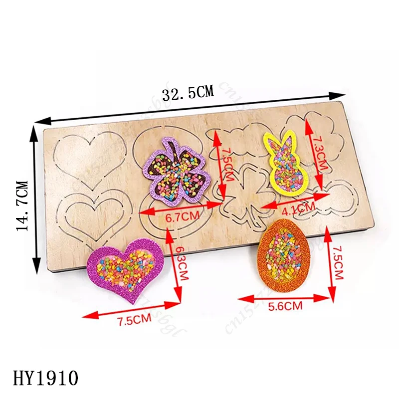 Shaker Toys Mould Cutting Dies  Wooden Dies Suitable for Common Die Cutting Machines on the Market