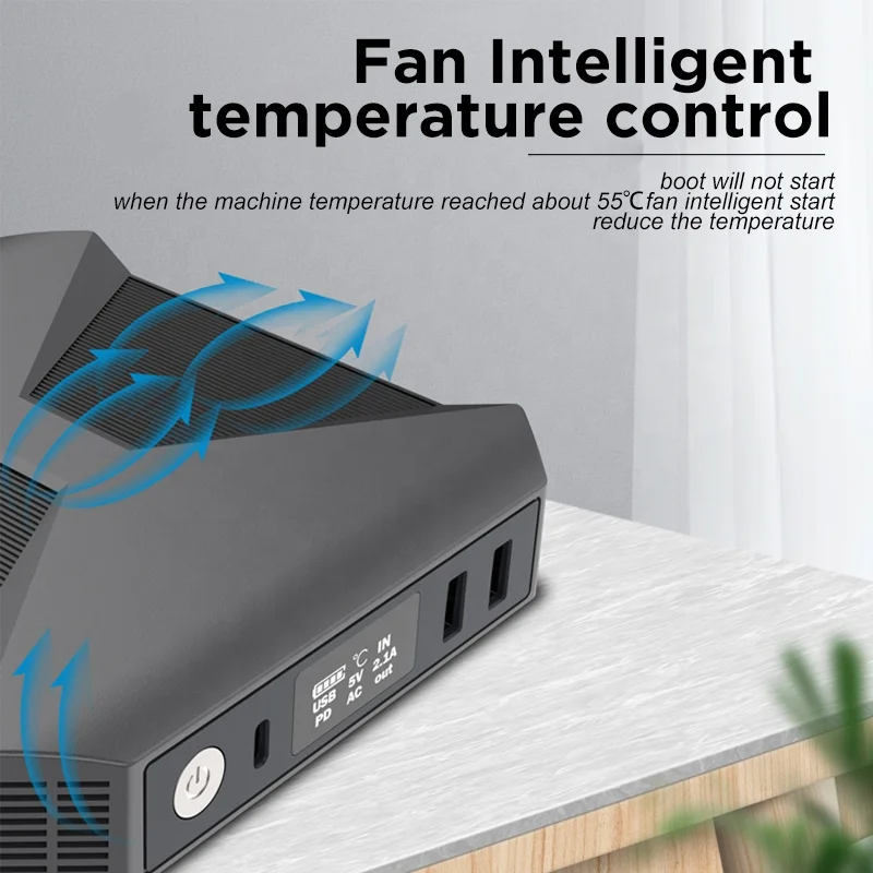 2021ออกแบบใหม่5V 9V 12V 15V 20V AC Outlet 27200Mah แบบพกพาแล็ปท็อป Power Bank 220V AC