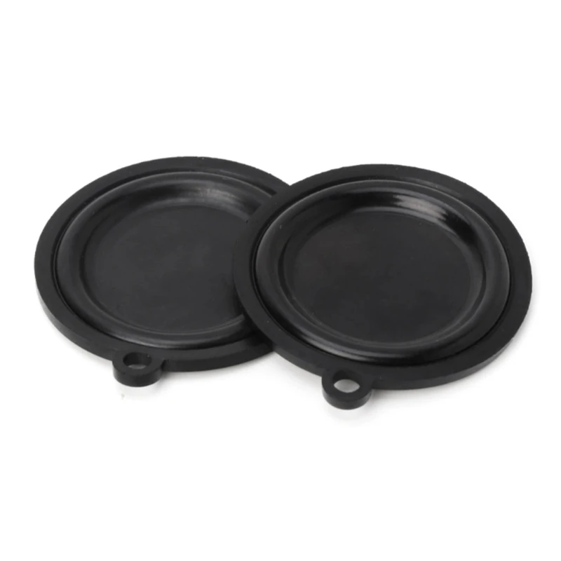 10 stück Professionelle Wasser Gas Verknüpfung Ventil Gas Wasser Heizung Druck Membran Zubehör OD 45mm/50mm Schwarz