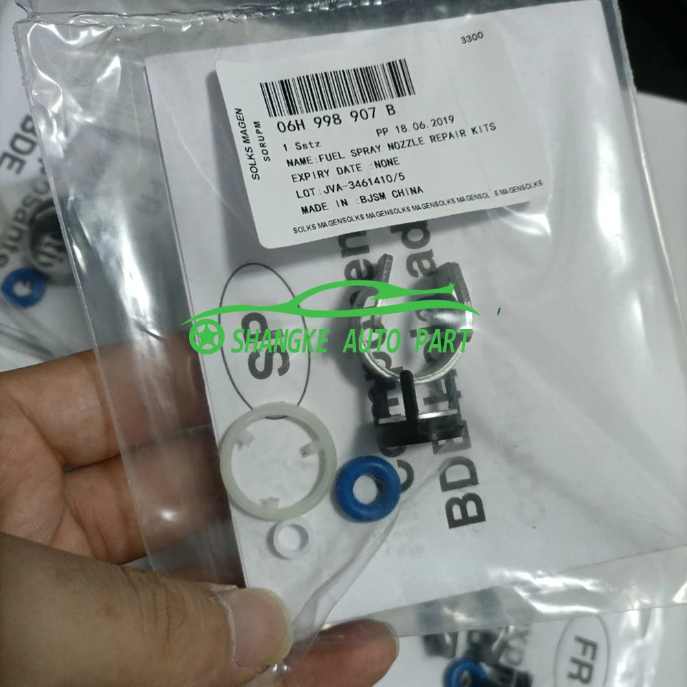 

OEM 06J998907B/06H998907A/06G998907/06J998907D Fuel Injector Seal Kits f Aaudi A3 A6 allroad Q3 Q5 S3 TT VVW Bbeetle Golf Jjetta