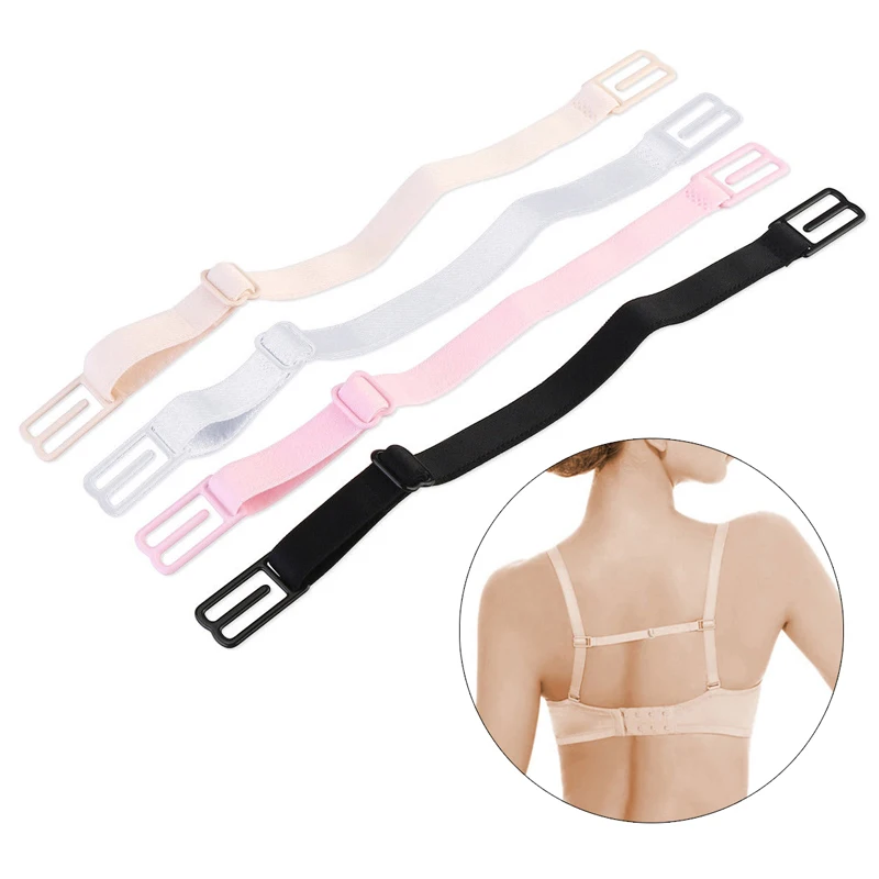 Neue Damen Anti Slip Bh Gurt Doppel-schulter Weibliche Halter Schnalle Gürtel Mit Zurück Haspe Alle Spiel Unsichtbare Elastische straps