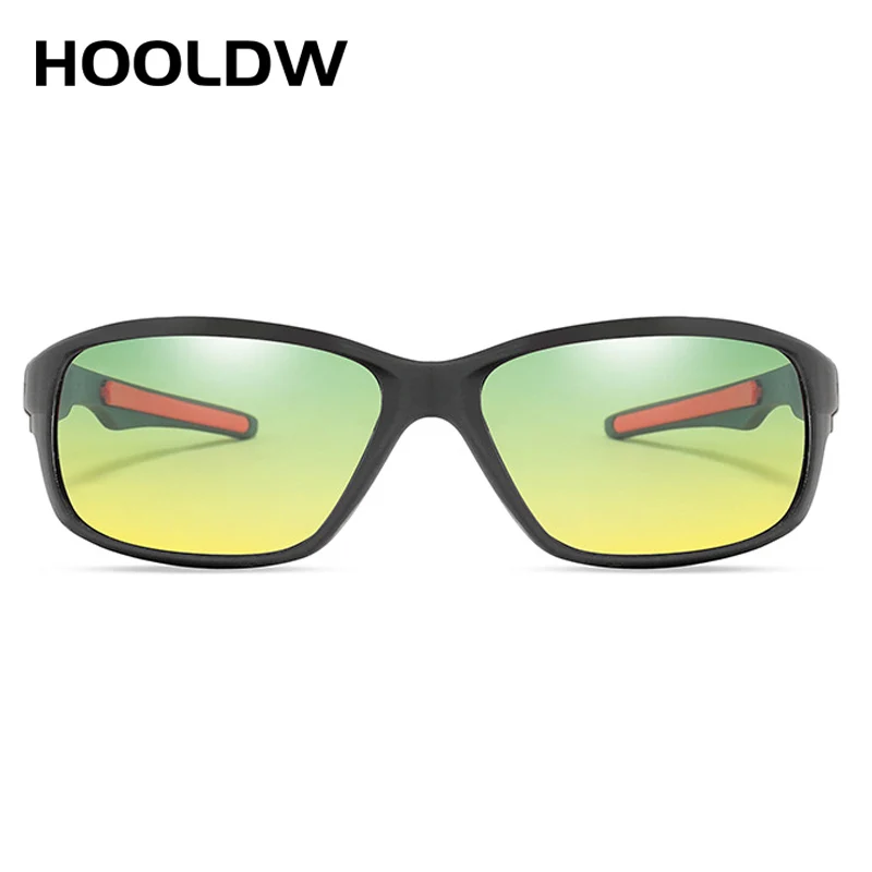 HOOLDW 2020 New Polarized Photochromic Sunglasses Men Night Vision Glasses Day Night Driving Anti-glare Goggle Sun glasses UV400