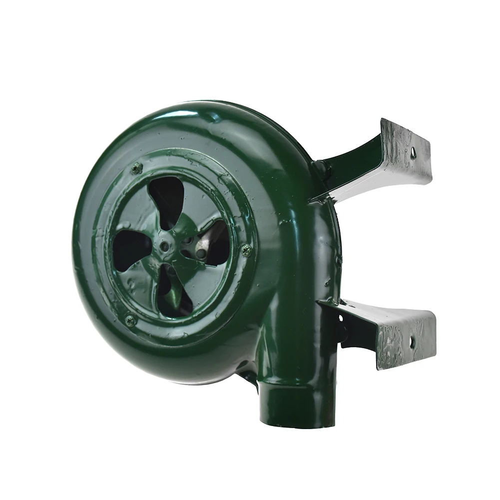 Imagem -04 - Ventilador de Churrasco Manual Doméstico Manivela ao ar Livre Pequeno 200 300w 4752 mm Diâmetro de Saída Relação de Velocidade 1:36