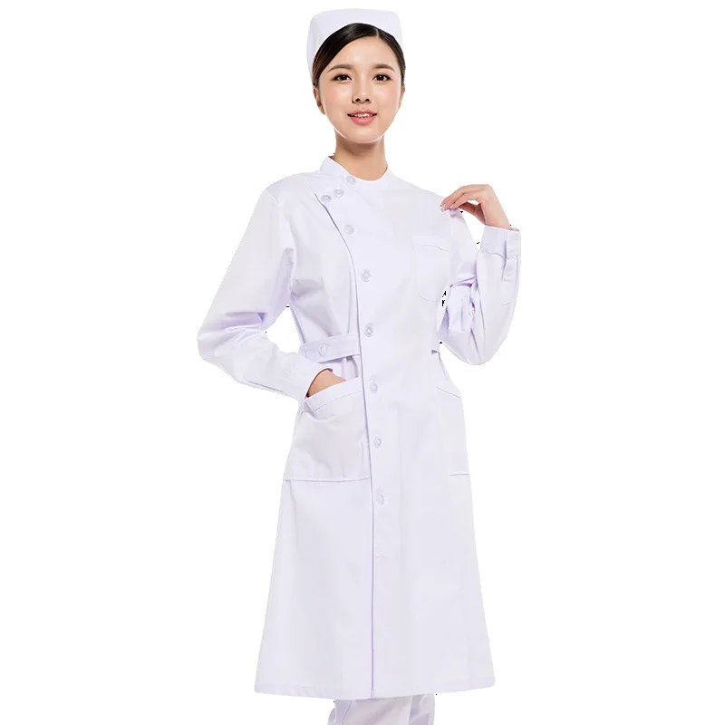 Viaoli Pharmacy Pet Hospital Nurse Uniform Scrubs Dress Dentistry Doctor Overalls Lab Coat Spa Uniform Medical Surgical Uniforms