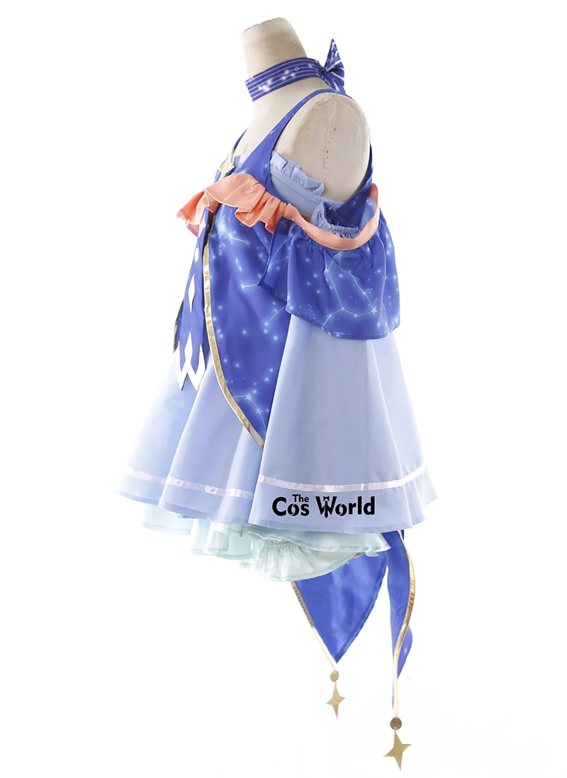 2017 Miku Princess Snow And Starlight Dress Uniform Outfit Anime Customize Cosplay Costumes