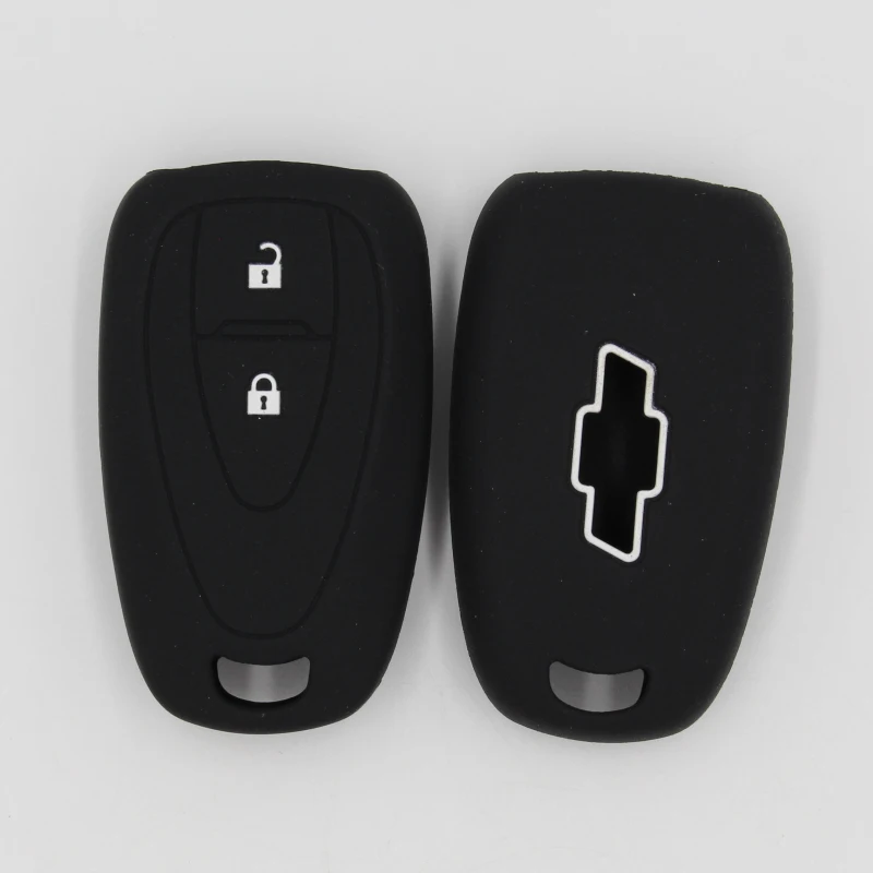 Funda de silicona para llave de coche, cubierta de mando a distancia para Chevrolet Cruze Malibu Spark Sonic Impala Equinox Volt Trax Camaro 2019 2020