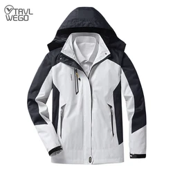 TRVLWEGO Female&Male Windbreaker Outdoor Jacket Women Men Water Resistant Climbing Camping Hiking Coat Trekking Fishing Clothes