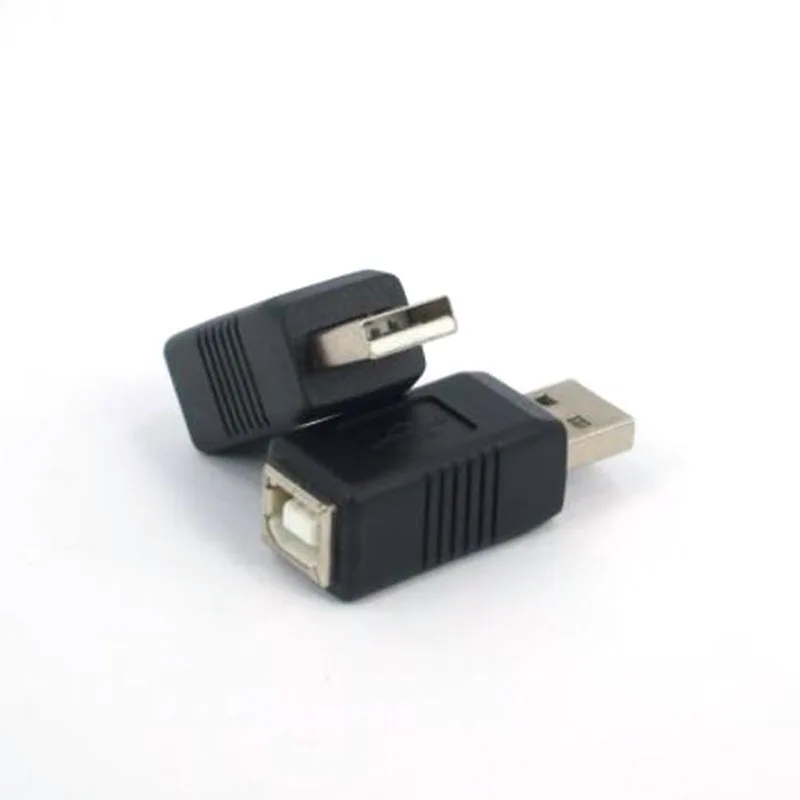 Conector USB 2,0 hembra A USB tipo A tipo B macho A macho hembra A macho Adaptador Negro convertidor de electrónica L1