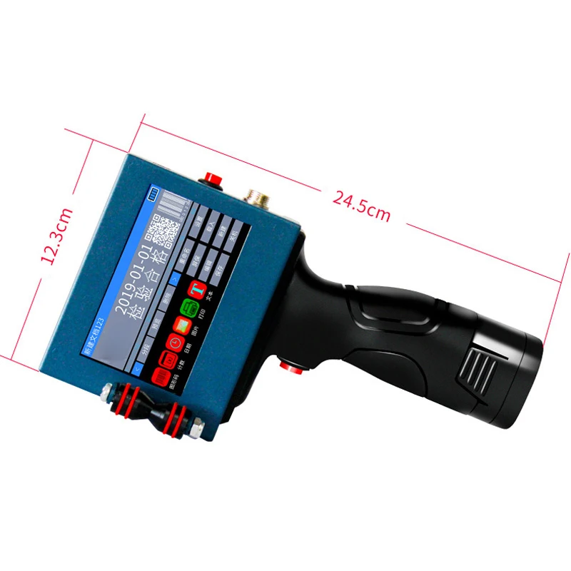 630 Smart Inkjet Printer Food Production Date Small Automatic Coding Machine Assembly Line Labeling Time Price QR Code Serial