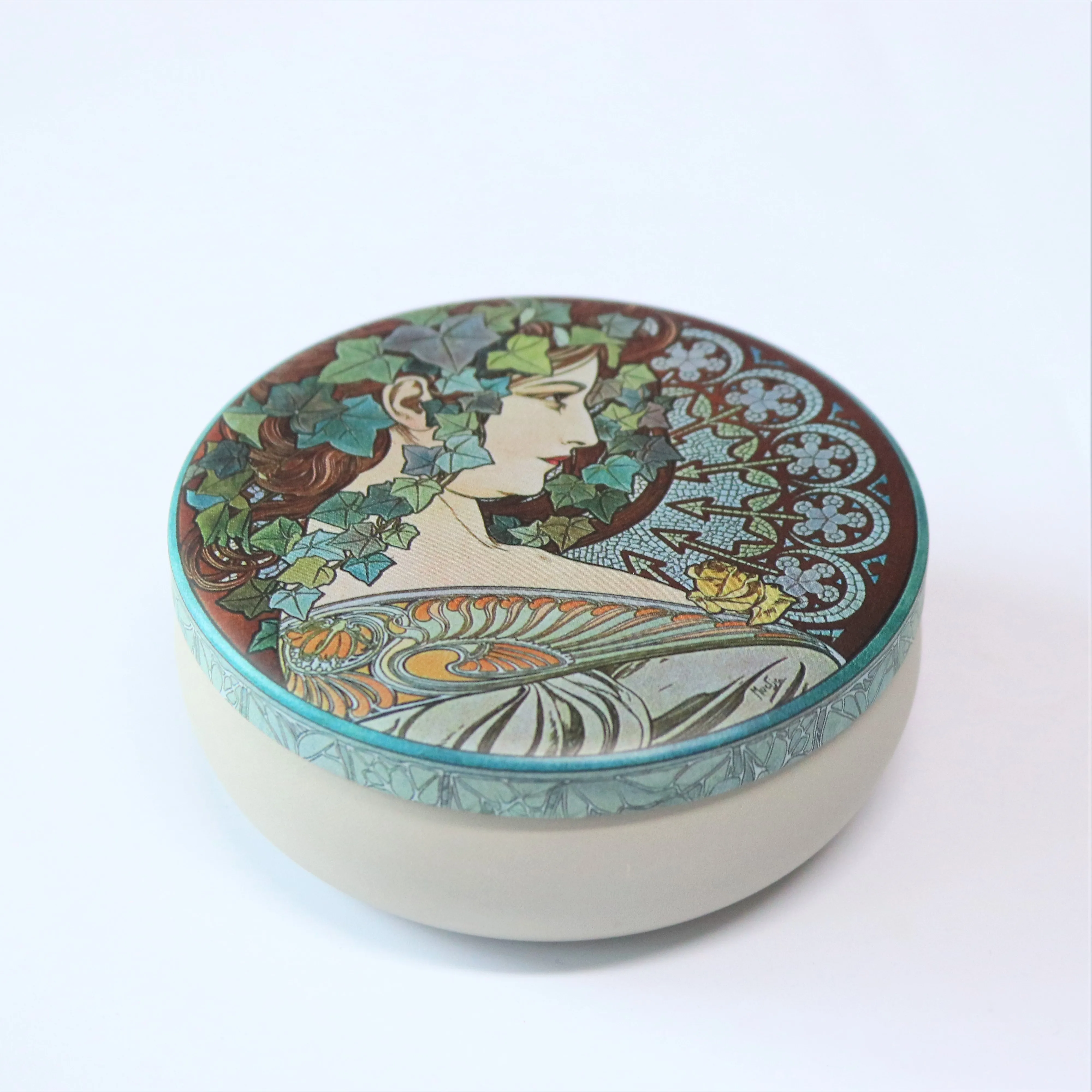 Multi-Style Printing Portable Round Tea Sugar Coffee Storage Box Tin Box Kitchen Flower Drawing Style Mousse Cake Packaging Gift