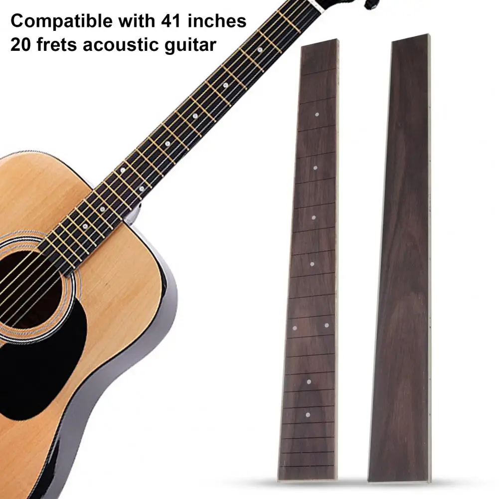 Guitar Neck Parts DIY Fretboard Guitar Neck Comfortable Smooth  Delicate Rosewood Neck Guitar Fingerboard Tool