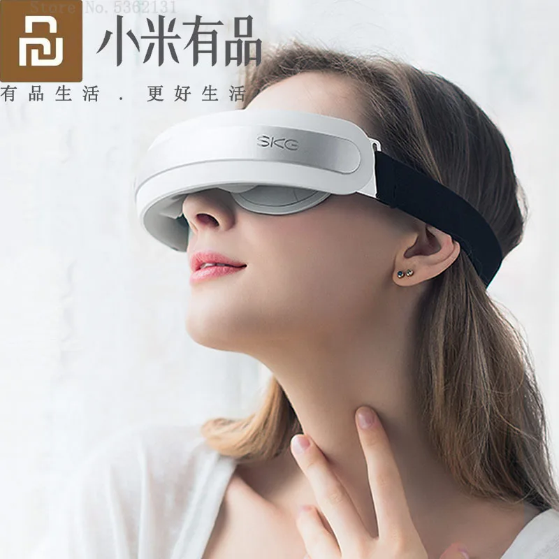 

Youpin Eye Massager Multi-mode Light Press Massage Hot Compress For Relieve Fatigue Kneading Massage Eye Care Wireless Wearable