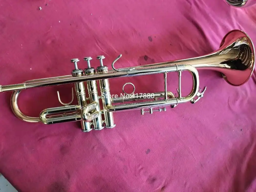 Brand New MARGEWATE Bb Tune Trumpet Phosphor Bronze Material Professional Music Instruments With Case