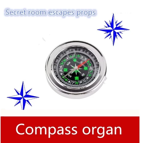 

real life games Magic compass organ unlock props Finished product prop escape room props takagism game escape room game