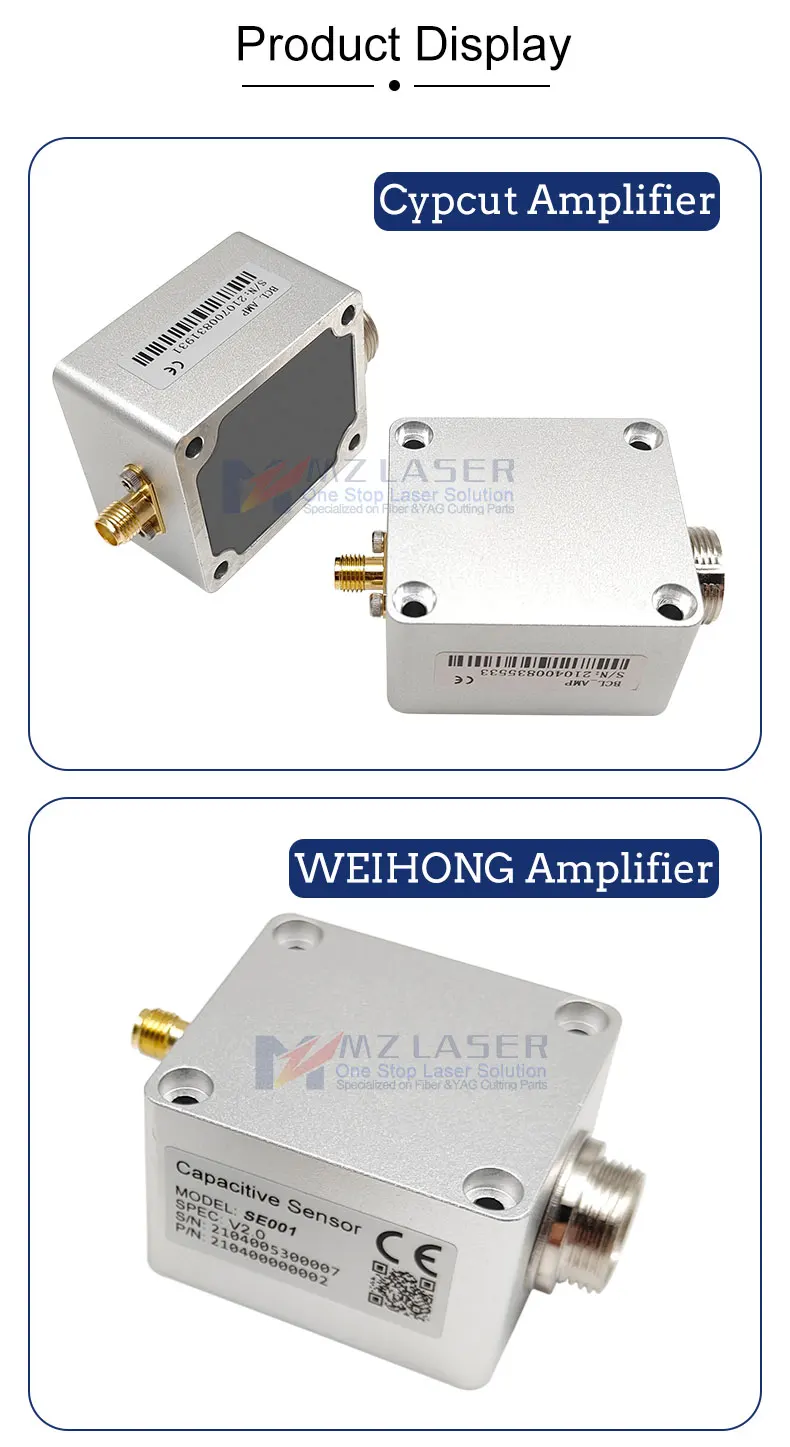 Amplifier Line BCS100 Cypcut System Fiber Laser Cutting Machine Quad Cable Optical Fiber Amplifier EDFA Height Controller