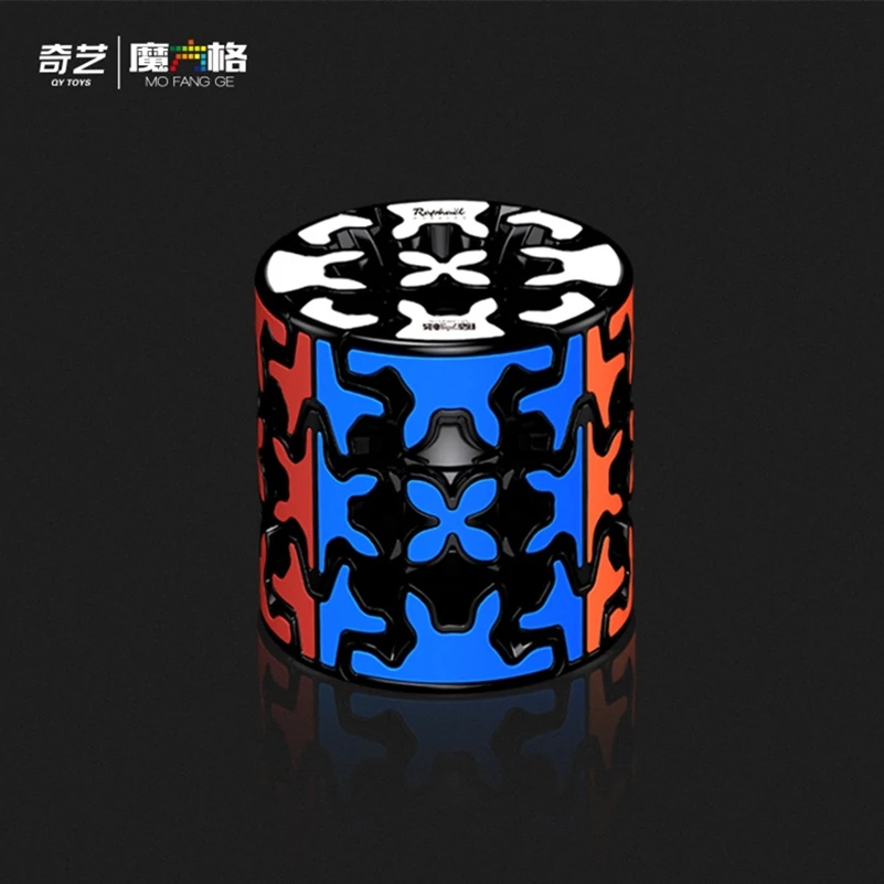 Qiyi Gear cube 3x3x3 Puzzles cube Qiyi เกียร์ Cube 3X3X3ปริศนา Cube QiYi Magic Cube 3X3X3 Cubo Magico speed Cube Mechanical เกมเกียร์ Cube ของเล่น