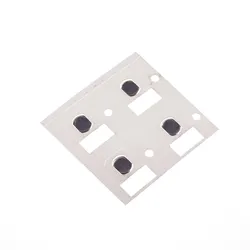 70pcs Dustproof Rectangle Metal Dome Array 5.0mm Diameter x3.8mm Oval Shape Tactile Touch Snap dome switch Rohs New