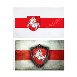 Białoruś białoruski chorąży z flagą herb rosja Fedral temat 150*90cm 3 stopy x 5 stóp baner, możliwość personalizacji metalowych otworów przelotki