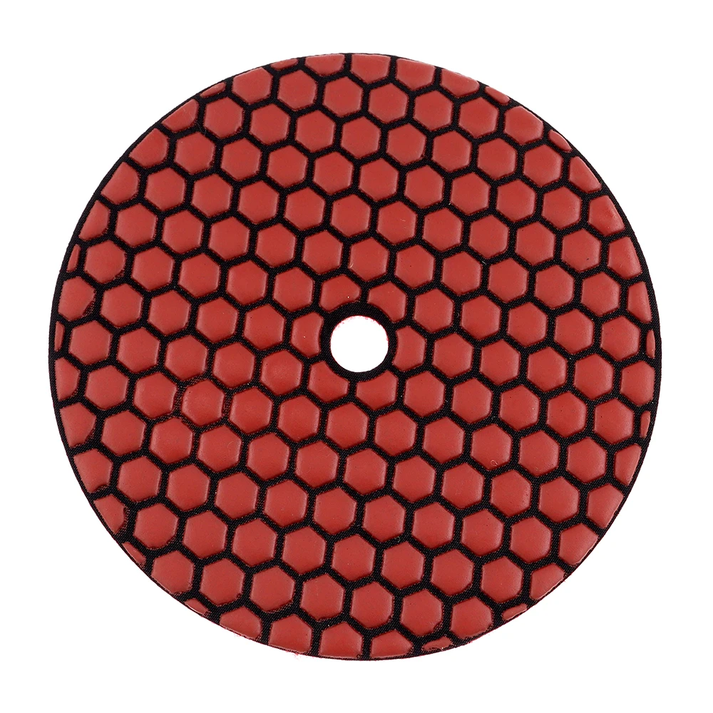 7-teiliges Set, 7 Zoll, Trockenpolierscheiben, scharfe, flexible 180-mm-Steinpolierscheiben für Granit, Marmor, Betonboden, Schleifscheibe – Detail 10