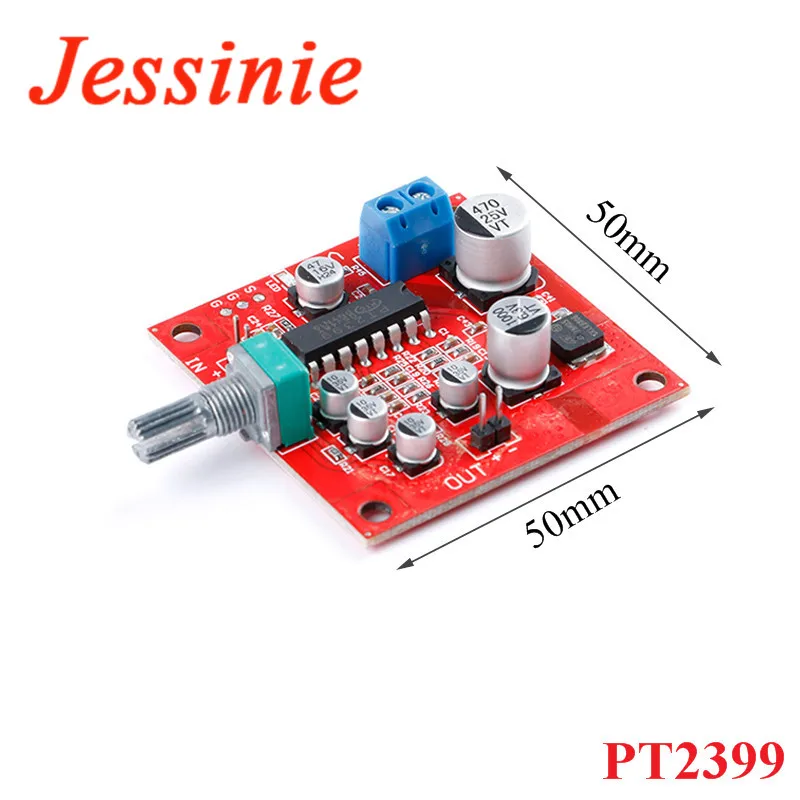 PT2399 Microphone Reverb Plate Reverberation Board No Preamplifier Function Module DC 6-15V